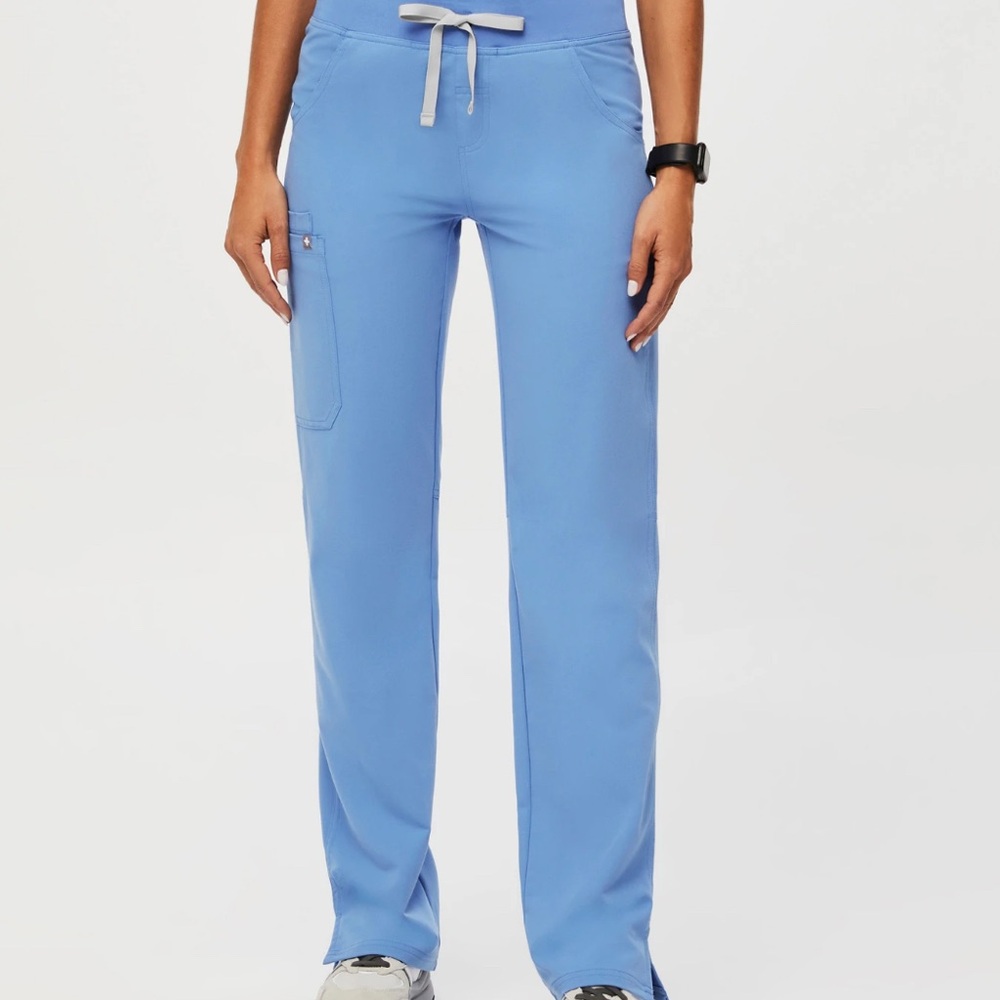 FIGS Kate scrub pants CEIL BLUE